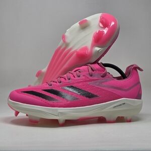 Adidas Adizero Electric+ Pink Baseball Cleats PE Mens Size 11 IF8487 New
